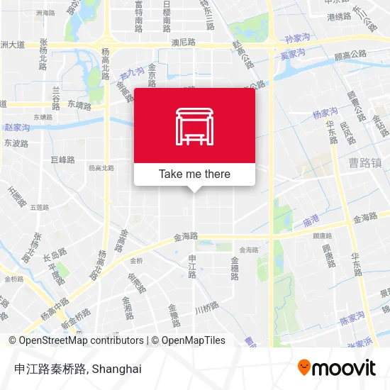 申江路秦桥路 map