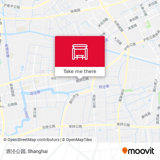 泗泾公园 map