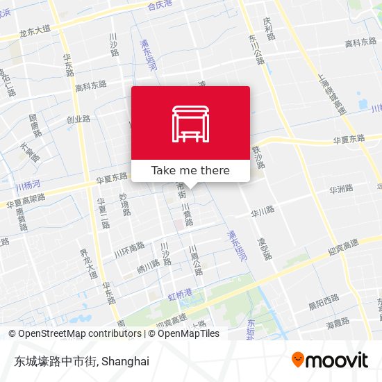 东城壕路中市街 map