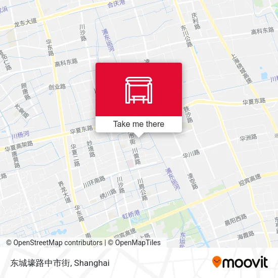 东城壕路中市街 map
