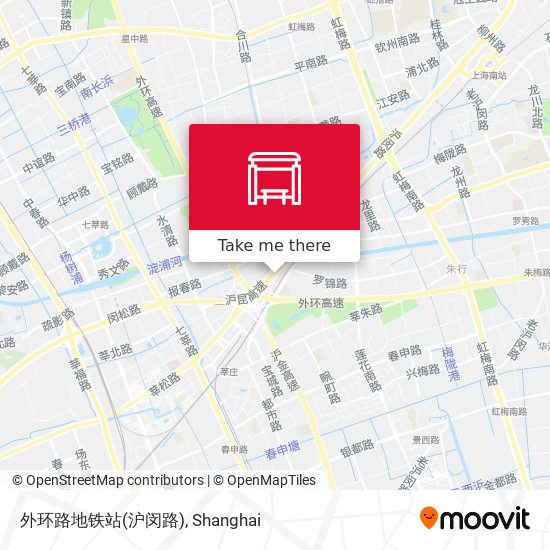 外环路地铁站(沪闵路) map