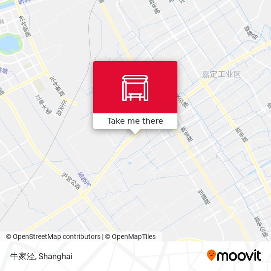 牛家泾 map