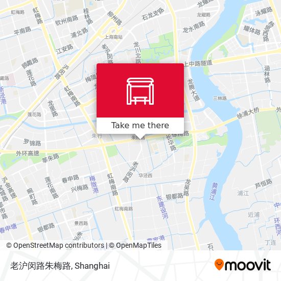 老沪闵路朱梅路 map