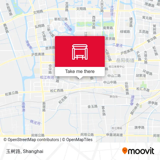 玉树路 map