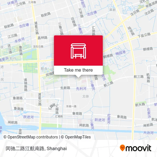 闵驰二路江航南路 map