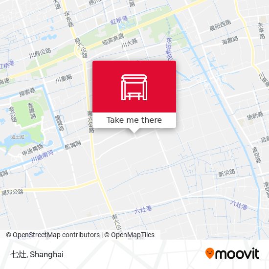 七灶 map
