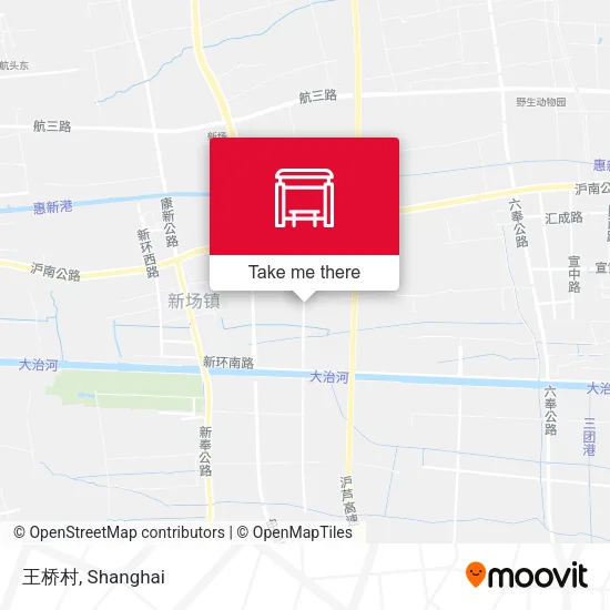 王桥村 map