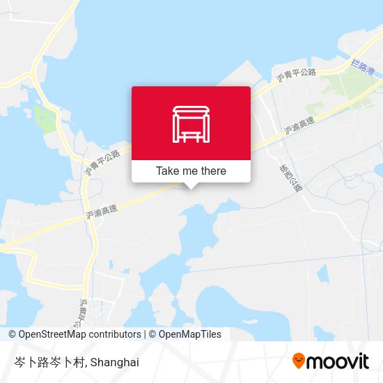 岑卜路岑卜村 map