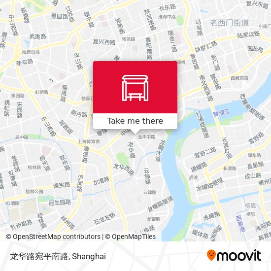 龙华路宛平南路 map