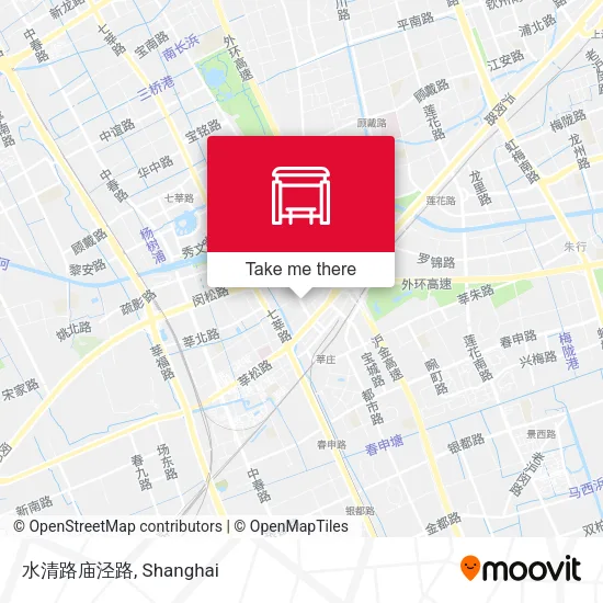 水清路庙泾路 map