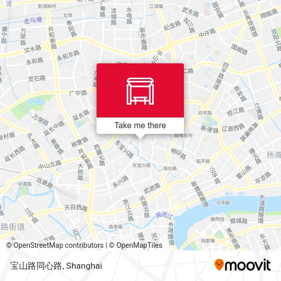宝山路同心路 map
