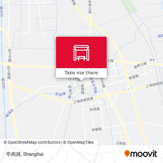 亭南路 map