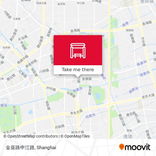 金葵路申江路 map