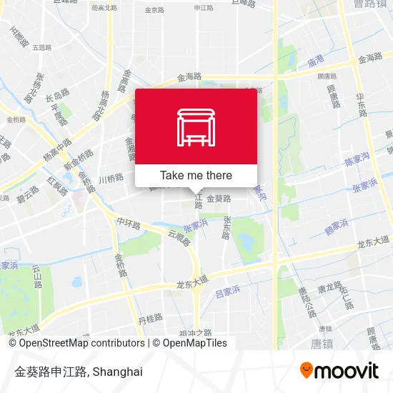 金葵路申江路 map