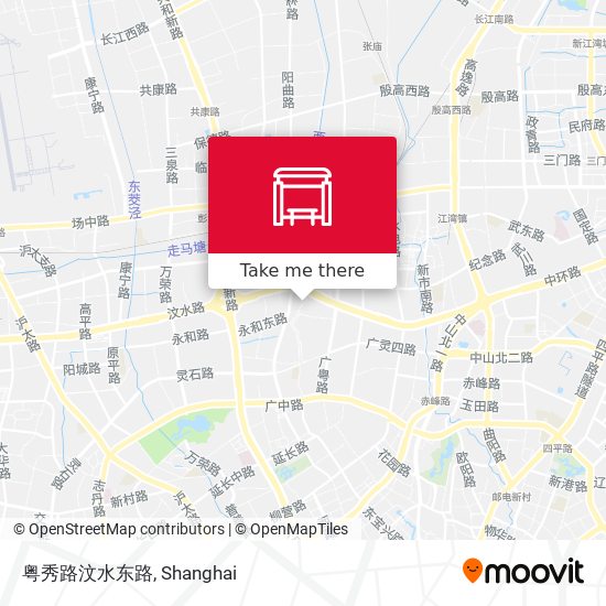 粤秀路汶水东路 map
