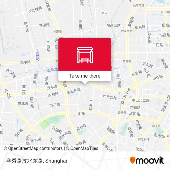 粤秀路汶水东路 map