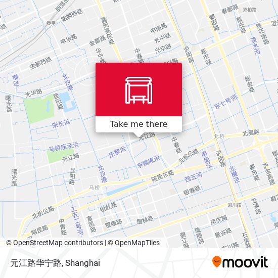 元江路华宁路 map