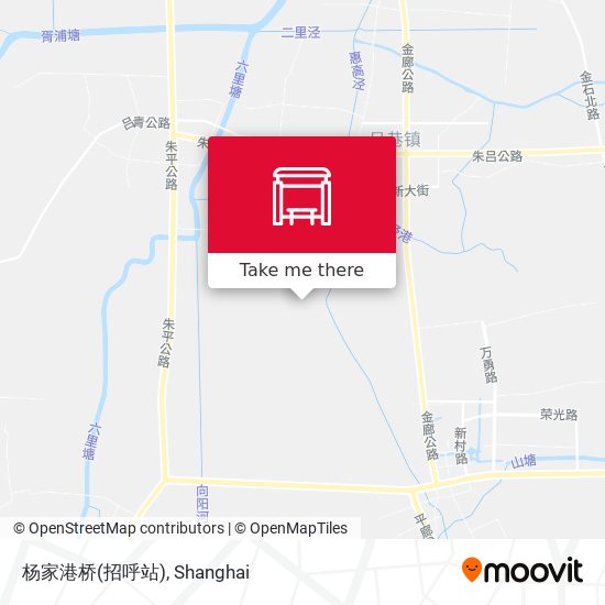 杨家港桥(招呼站) map