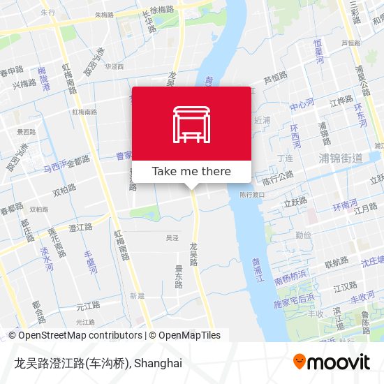 龙吴路澄江路(车沟桥) map
