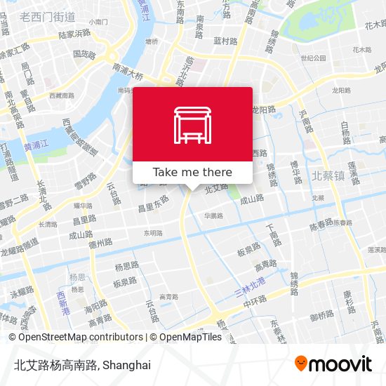 北艾路杨高南路 map