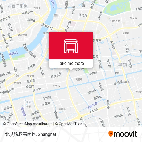 北艾路杨高南路 map