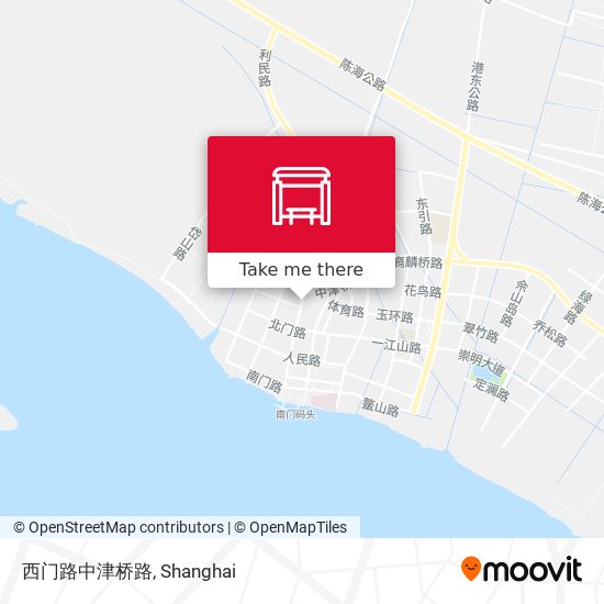 西门路中津桥路 map