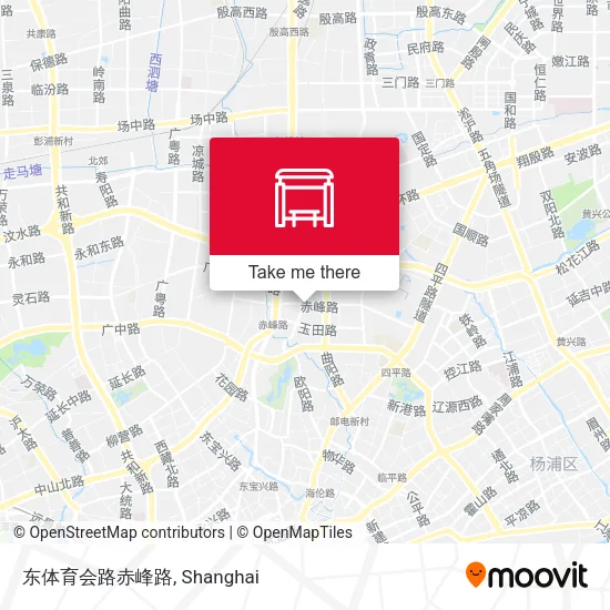 东体育会路赤峰路 map