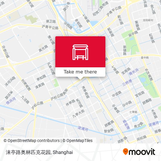涞亭路奥林匹克花园 map