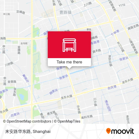 来安路华东路 map