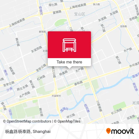 杨鑫路杨泰路 map