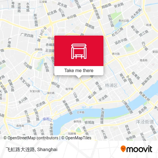 飞虹路大连路 map