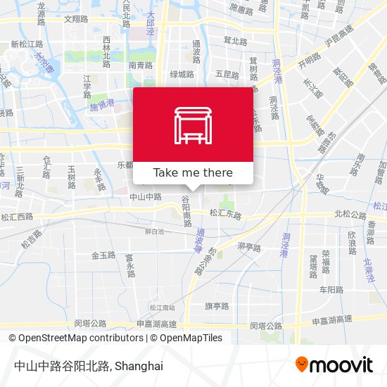 中山中路谷阳北路 map