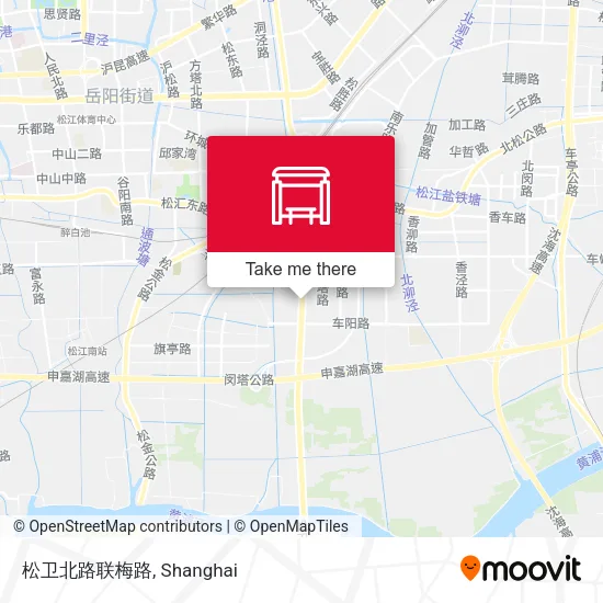 松卫北路联梅路 map