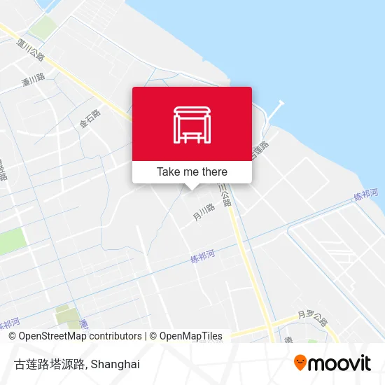 古莲路塔源路 map