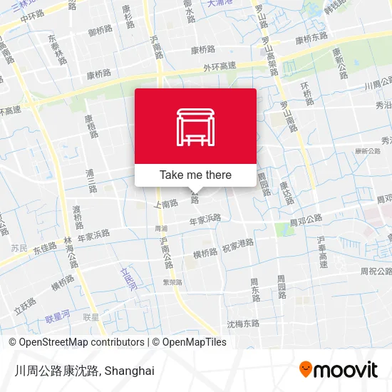 川周公路康沈路 map