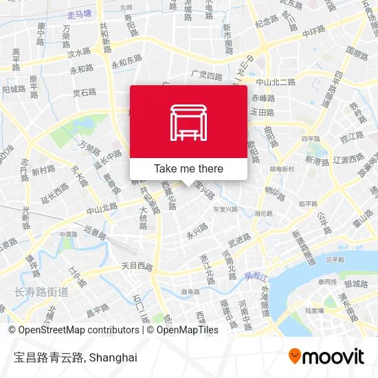 宝昌路青云路 map
