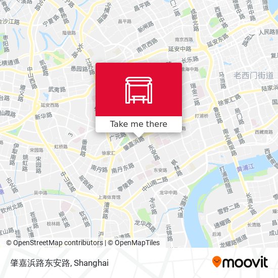 肇嘉浜路东安路 map