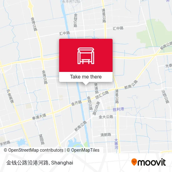 金钱公路沿港河路 map