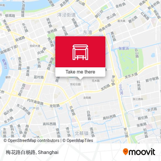 梅花路白杨路 map