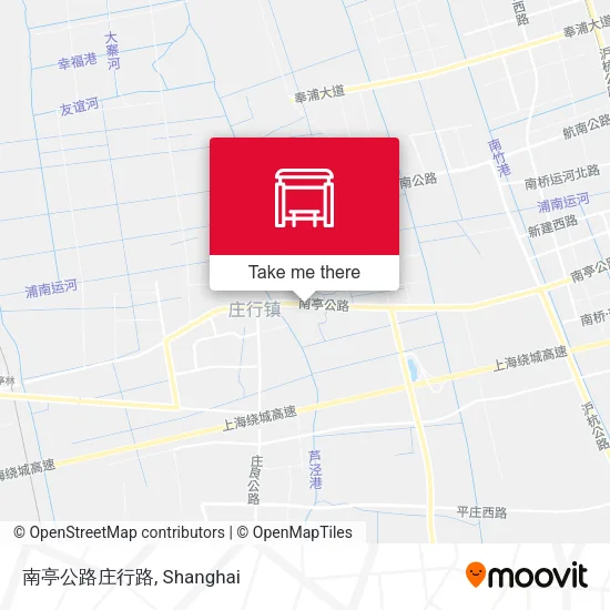 南亭公路庄行路 map