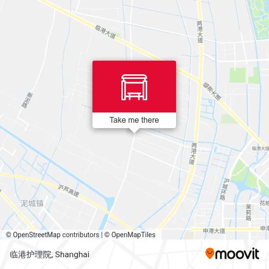 临港护理院 map