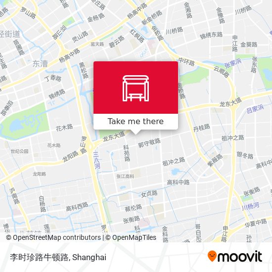 李时珍路牛顿路 map