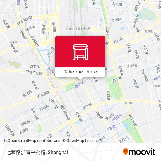 七莘路沪青平公路 map