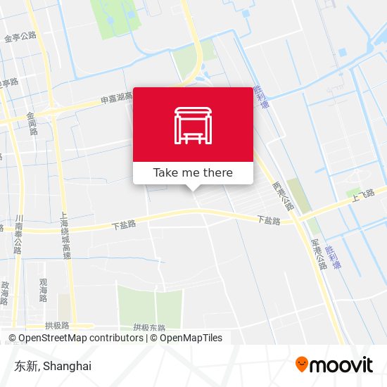 东新 map