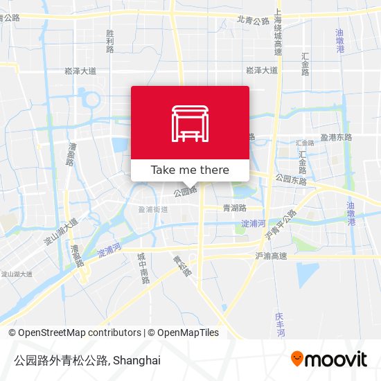 公园路外青松公路 map