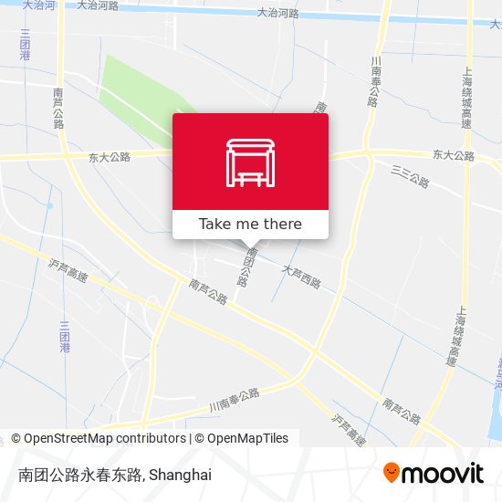 南团公路永春东路 map