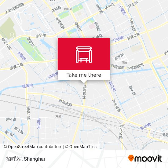 招呼站 map