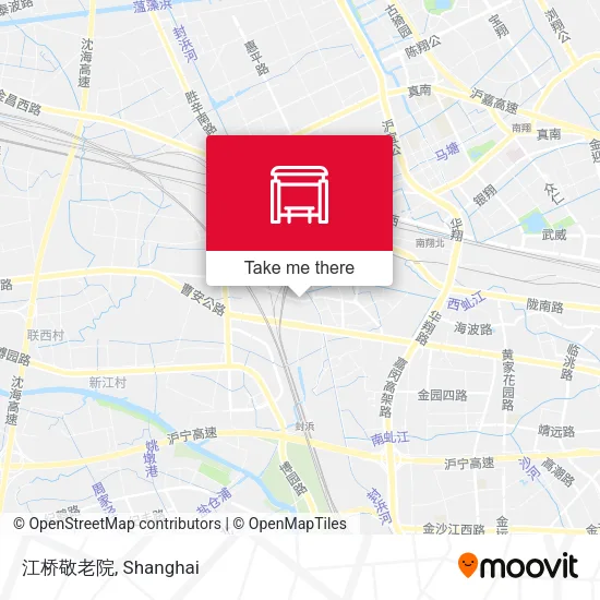 江桥敬老院 map