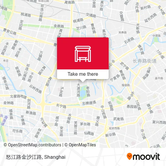 怒江路金沙江路 map