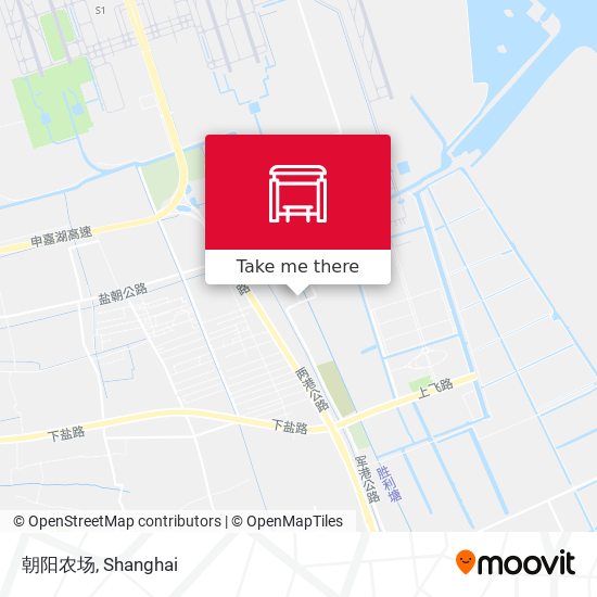 朝阳农场 map